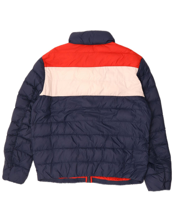 Jachetă căptușită pentru bărbați Tommy Hilfiger UK 44 2XL Albastru Poliamidă color bloc