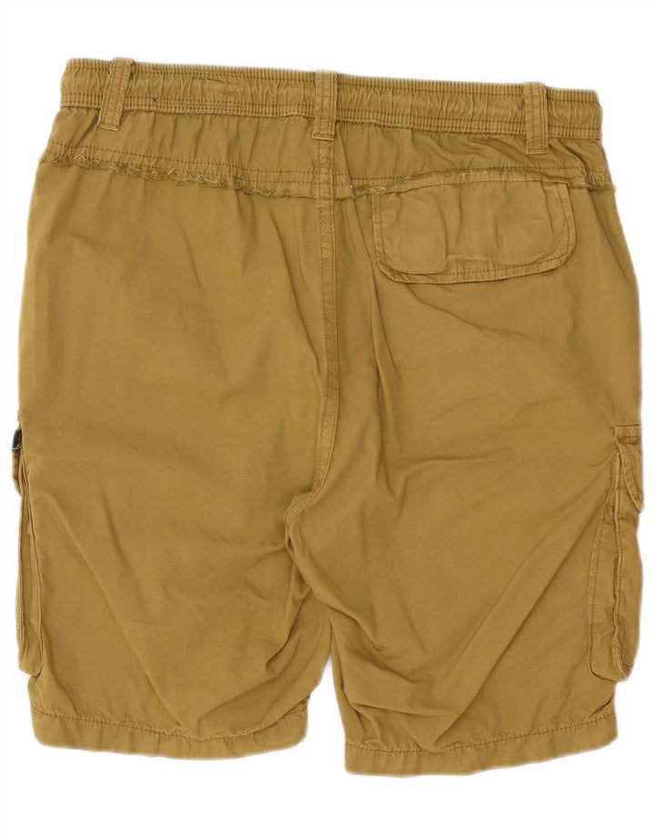 Pantaloni scurti cargo pentru bărbați Alpha Industries W31, bumbac mediu kaki