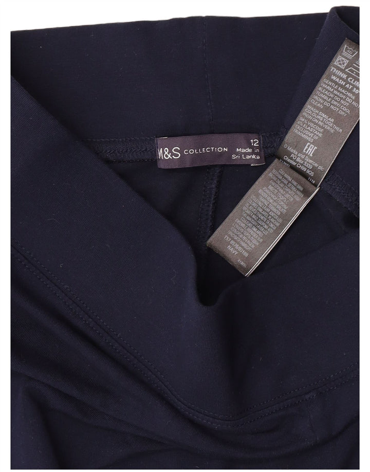 Leggings pentru femei Marks & Spencer UK 12 Medium Bleumarin Viscoză