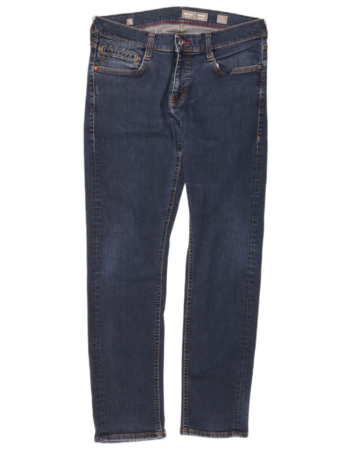 Blugi conici pentru barbati Mustang Oregon Bootcut Slim Fit W33 L32 bleumarin