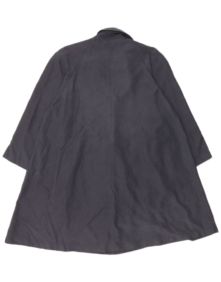 Trench supradimensionat pentru femei Luisa Spagnoli UK 10 Poliester bleumarin mic