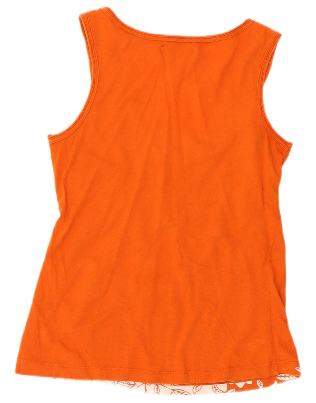 Top cu vestă grafică pentru femei Zara UK 12 Medium Orange Floral