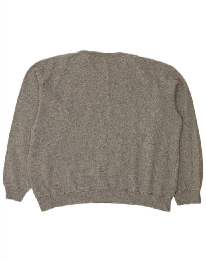 Hanorac grafic pentru bărbați Fila Jumper XL bumbac gri
