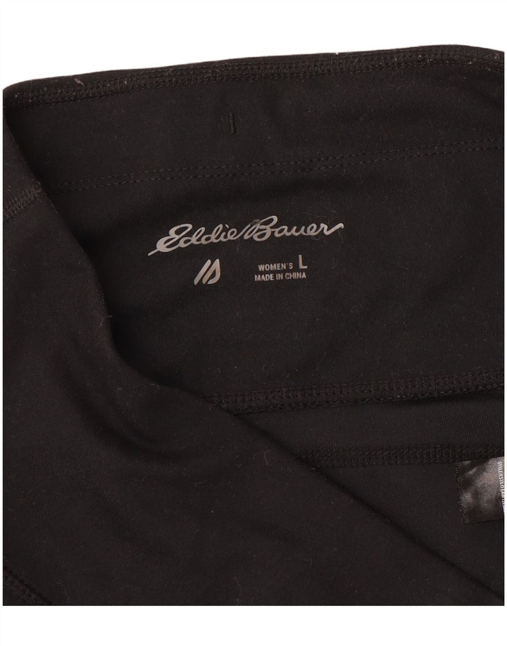 Leggings cargo pentru femei Eddie Bauer UK 14 mare negru