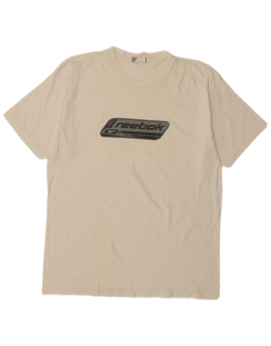Tricou grafic pentru bărbați Reebok Top mare din bumbac alb