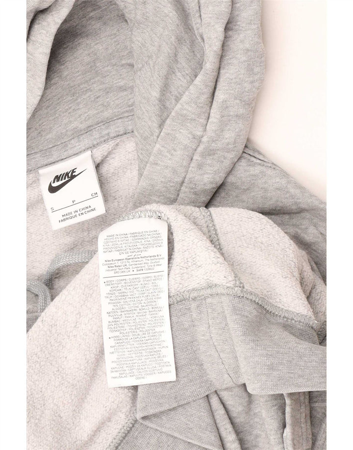 Pulover Nike Graphic Regular Fit pentru bărbați, bumbac mic, gri