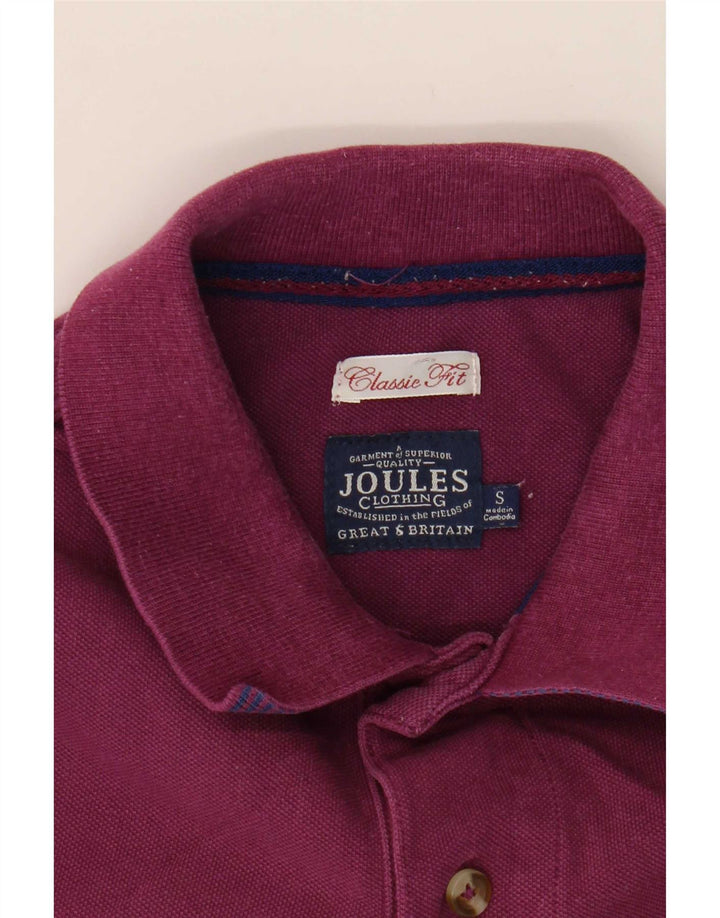 Tricou polo pentru bărbați Joules Classic Fit, violet mic