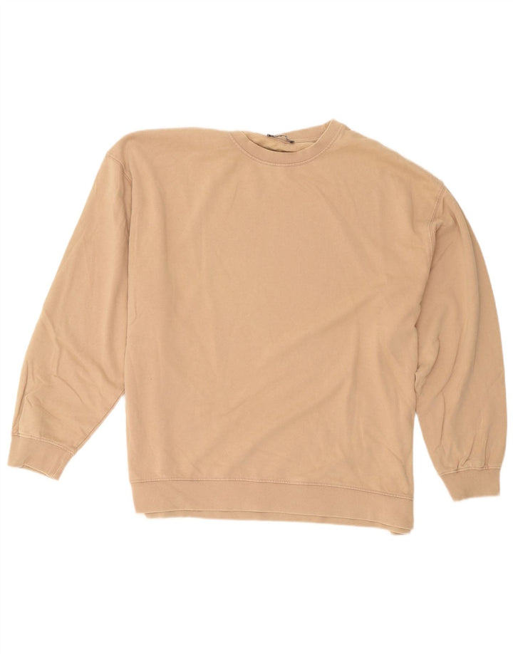 Pulover supradimensionat pentru femei Zara UK 14 mare bej