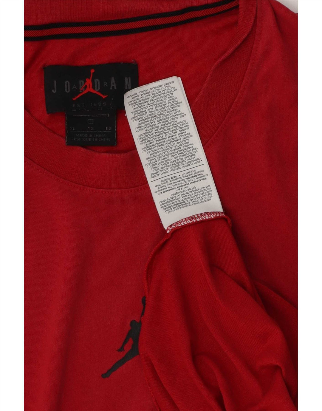 Vestă pentru bărbați Jordan XL, bumbac roșu