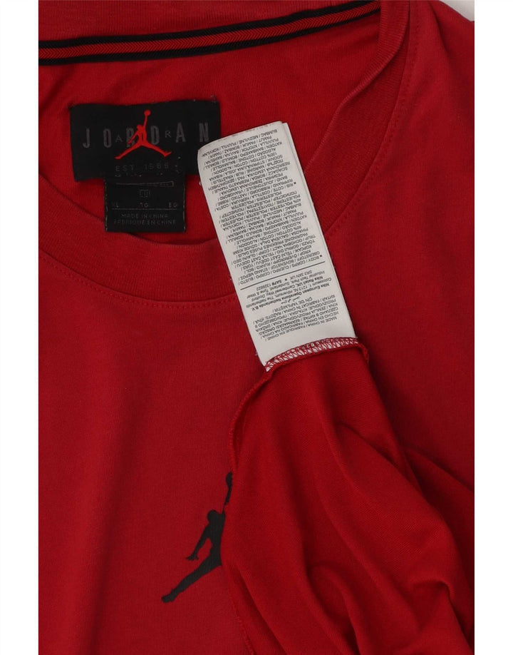 Vestă pentru bărbați Jordan XL, bumbac roșu