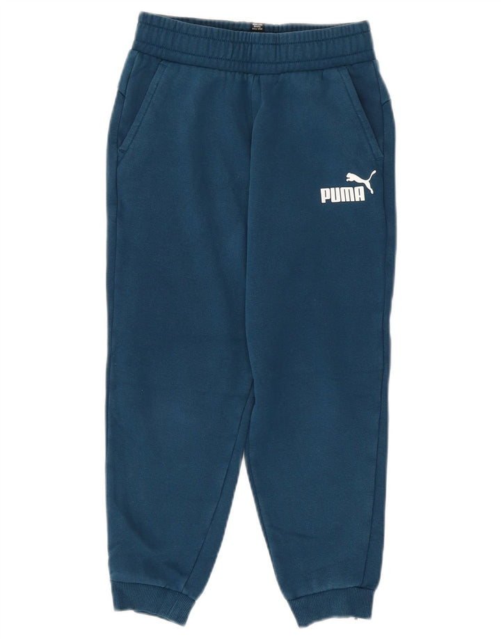 Pantaloni de trening Puma Băieți Joggeri 9-10 Ani Albastru