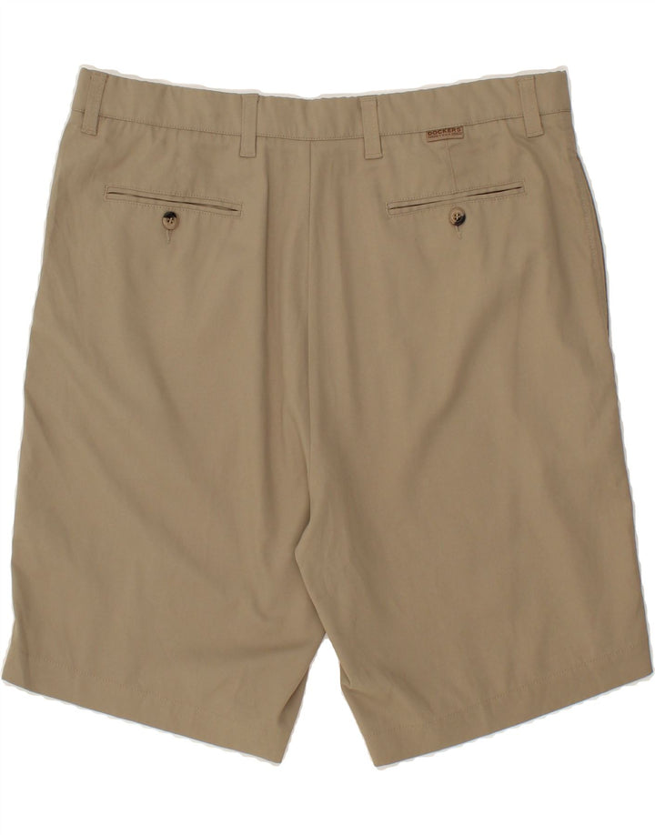 DOCKERS Mens Chino Shorts W38 XL  Beige Polyester Vintage Dockers and Second-Hand Dockers from Messina Hembry 