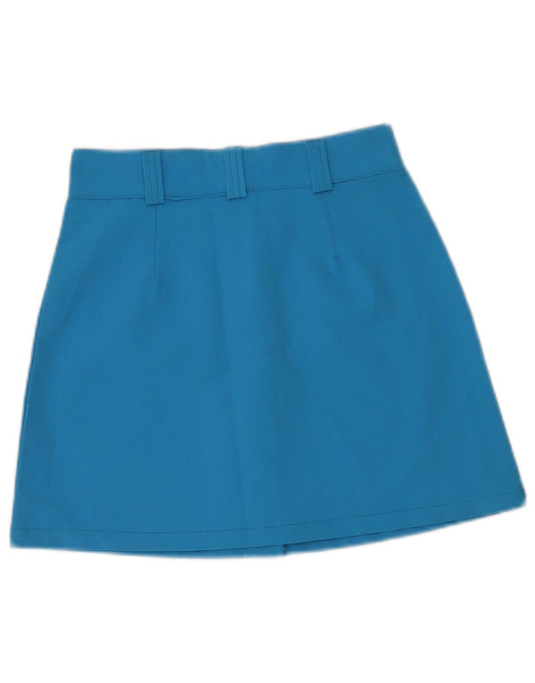 Fusta mini Calvin Klein pentru femei W26 Small Blue Poliester