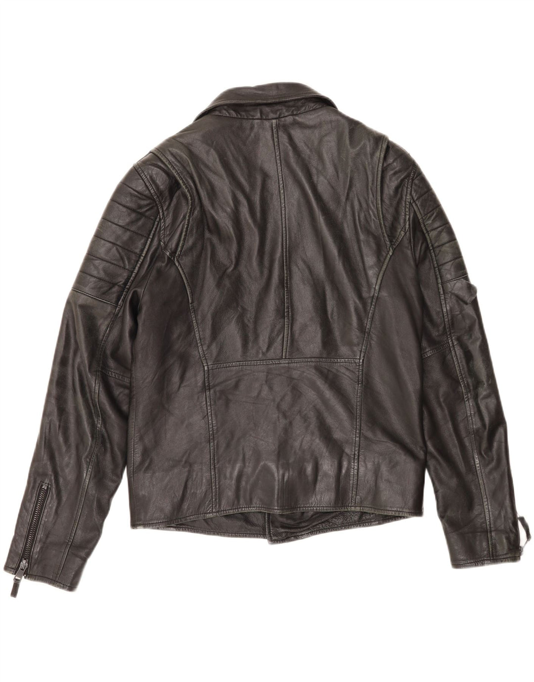Jachetă motociclist din piele pentru bărbați Infinity UK 40 Large Black