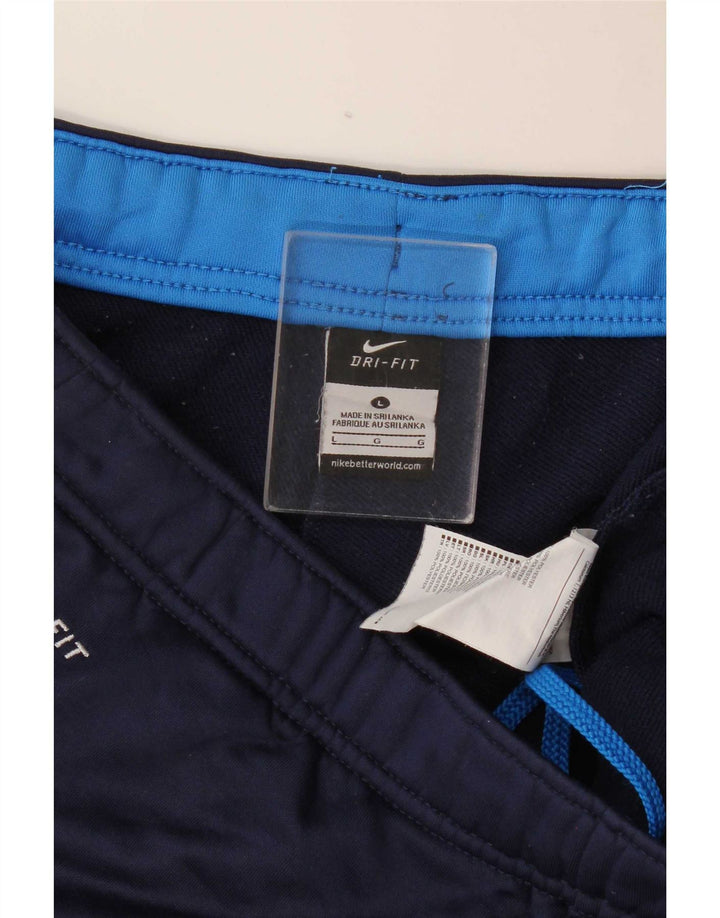 Pantaloni de trening Nike Dri Fit pentru bărbați, mari, albastru, poliester