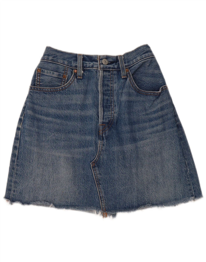 Fusta Mini denim LEVI'S W28 Medium Blue