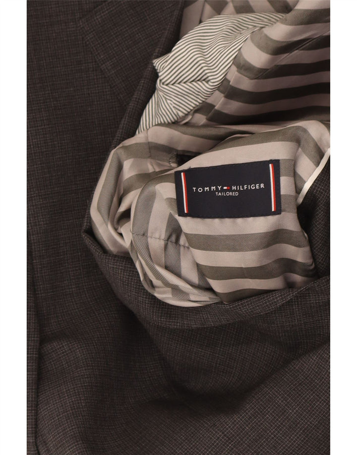 Jachetă pentru bărbați Tommy Hilfiger cu 2 nasturi IT 48 Lână gri mediu
