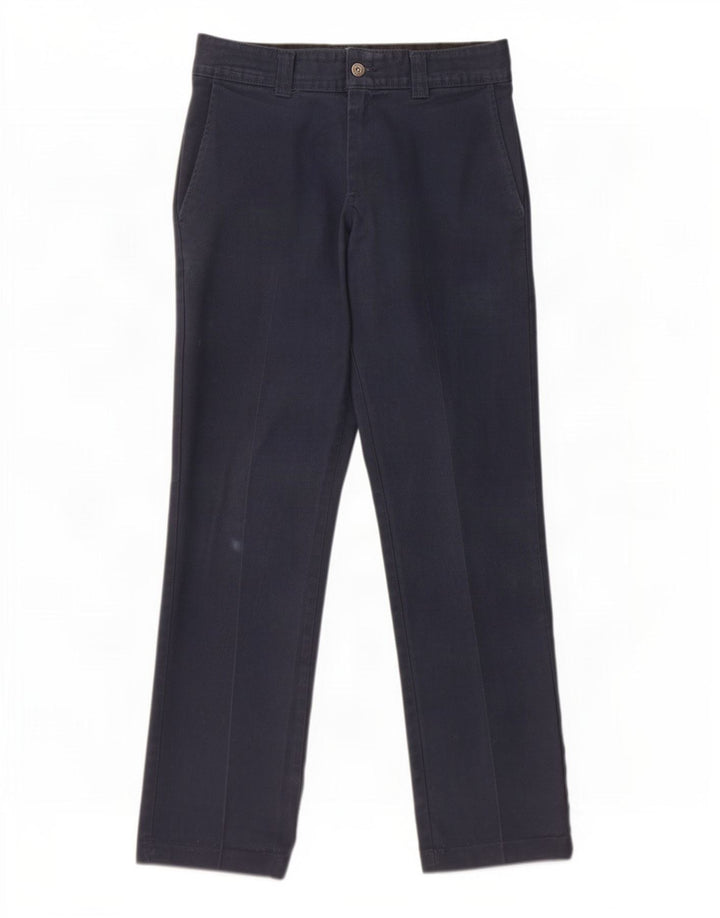 Pantaloni chino drepți pentru bărbați Dickies L30 L32 Poliester bleumarin