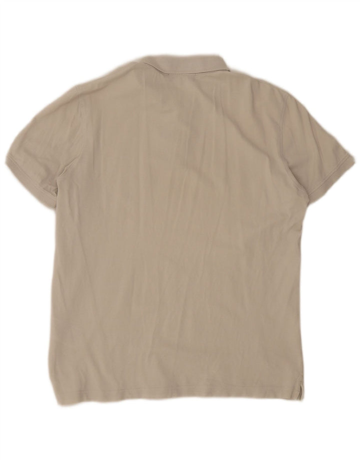 Tricou polo pentru bărbați Liu Jo, mare, bej, bumbac