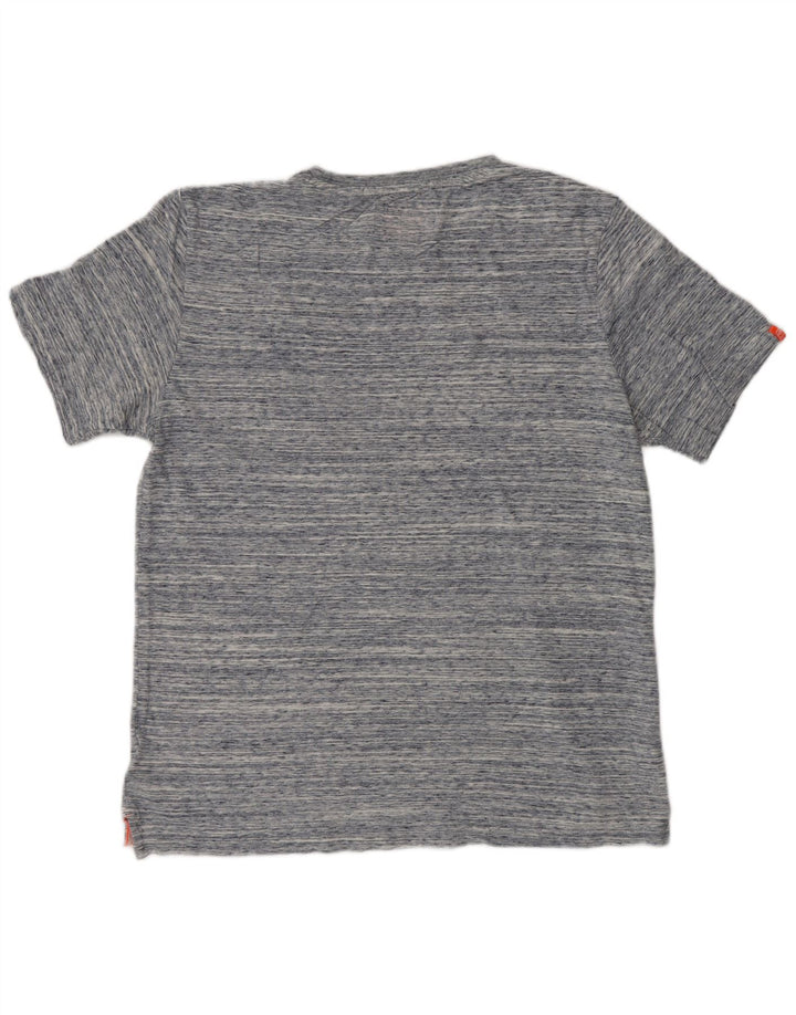 SUPERDRY Tricou Bărbați Top Medium Blue Pete Bumbac