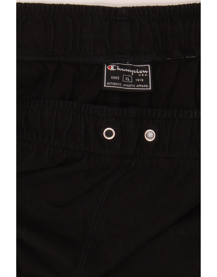 CHAMPION Womens Tracksuit Trousers XL  Black Cotton Vintage Champion and Second-Hand Champion from Messina Hembry 