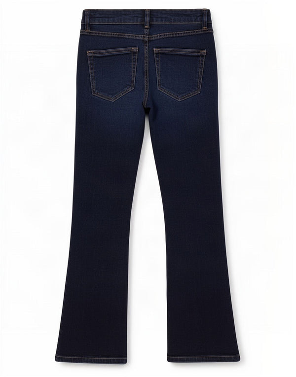 Blugi Bootcut pentru femei Zara EU 34 2XS L24 L26 Bumbac bleumarin