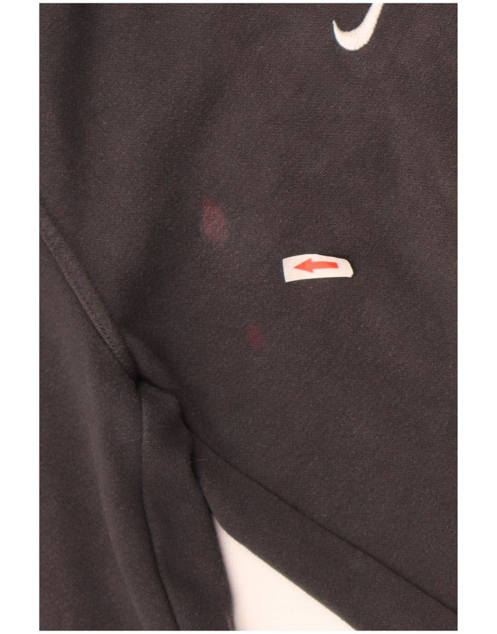 Pantaloni de trening Nike pentru baieti 10-11 ani bumbac gri mediu