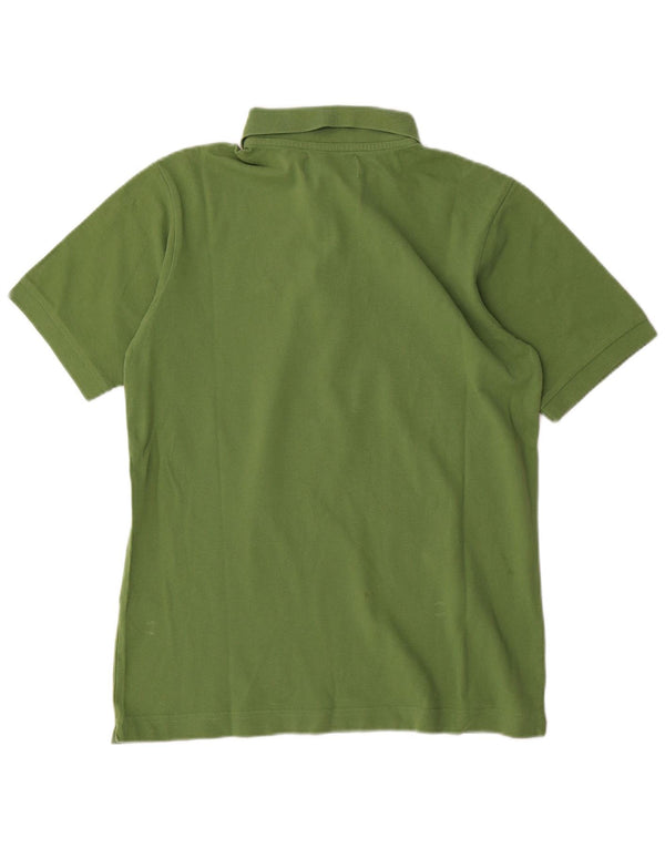 Cămașă polo pentru bărbați Kappa Bumbac verde mic