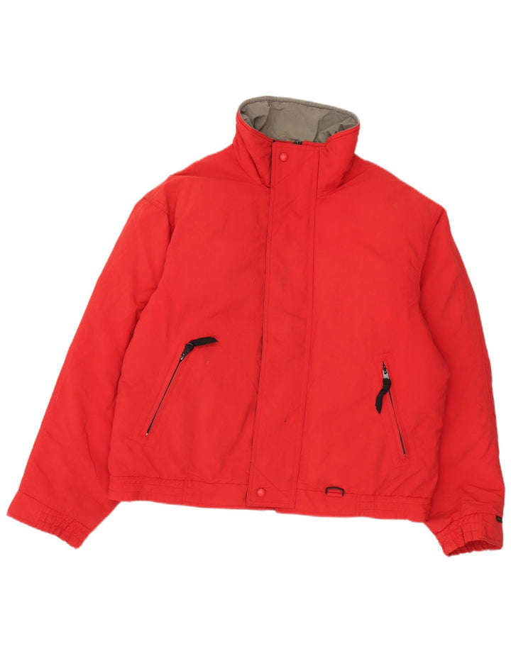 Jachetă căptușită pentru bărbați Eddie Bauer UK 42 XL bumbac roșu