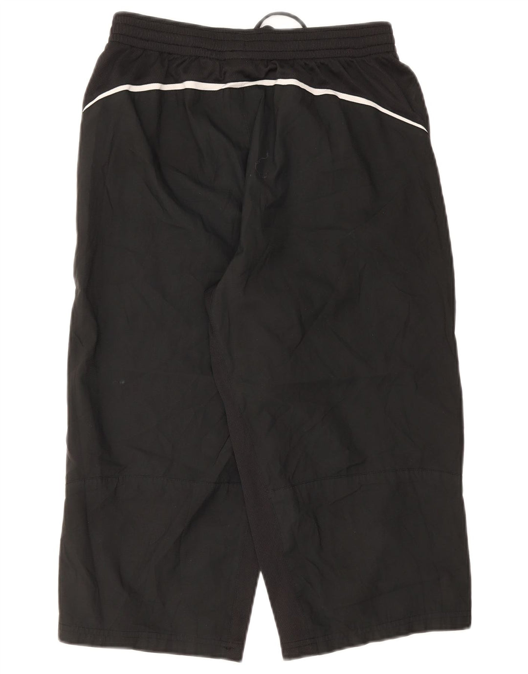 Pantaloni de trening Capri Nike pentru bărbați, negru mediu, poliester color bloc