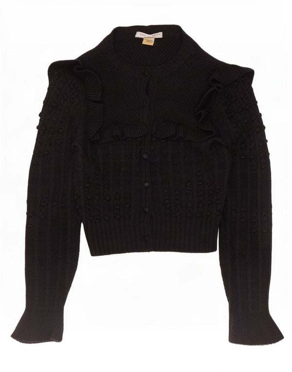 Pulover cardigan pentru femei Philosphy Di Lorenzo Serafini UK 10 Small Black