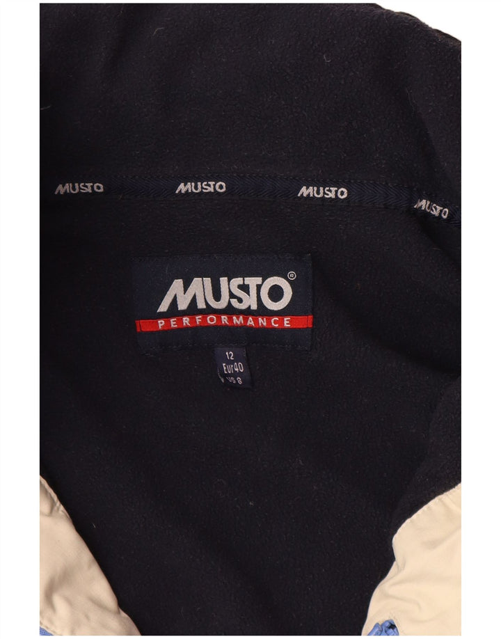 Jachetă de vânt pentru femei Musto UK 12 Poliester albastru mediu