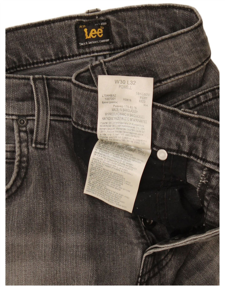 Blugi Lee Powell Slim pentru femei W30 L32 bumbac gri