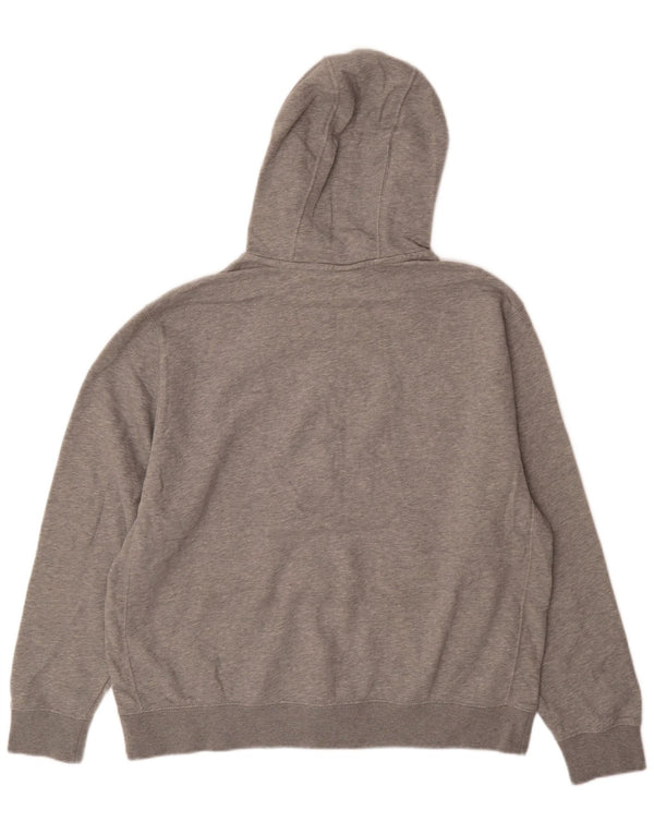 Pulover NIKE pentru bărbați, cu fermoar, XL, bumbac gri