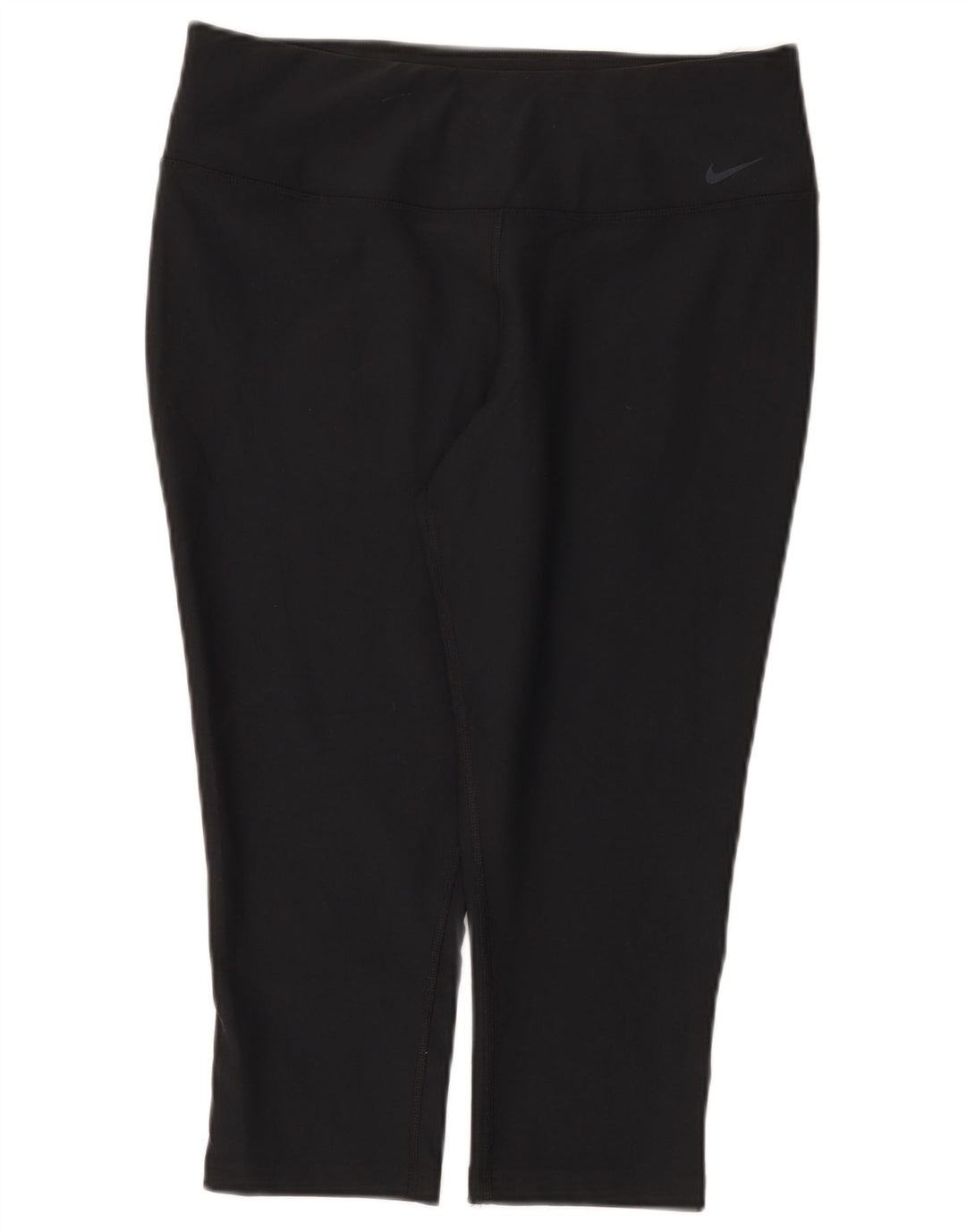 Leggings capri Nike Dri Fit pentru femei UK 14 Poliester negru mare