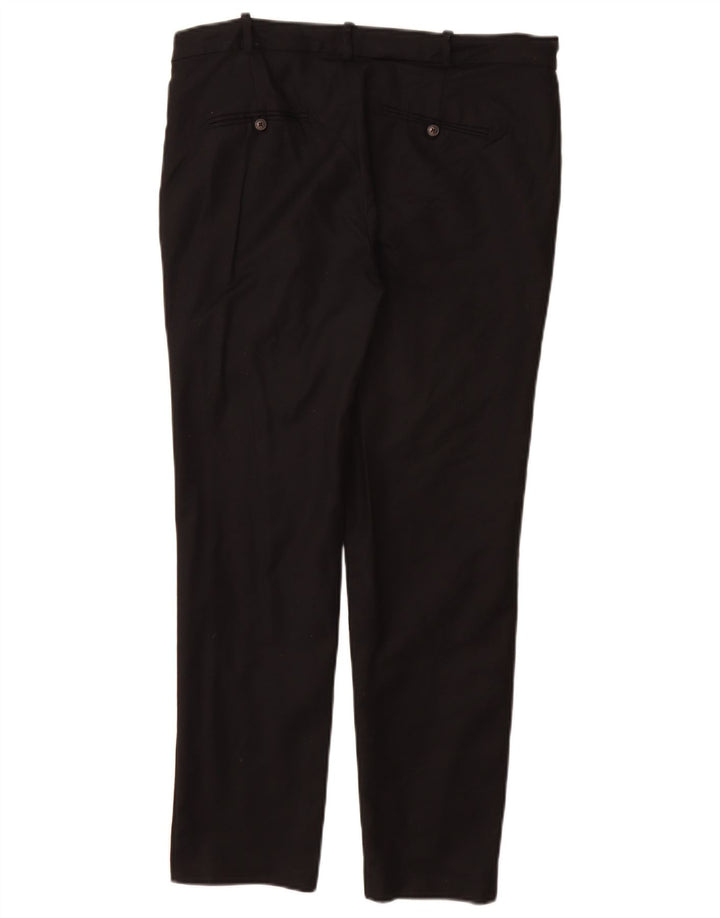 Pantaloni chino slim pentru femei Zara EU 40 Medium L32 L28 Negru