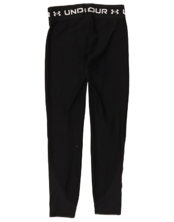 Leggings grafic pentru femei UNDER ARMOUR UK 10 Small Black