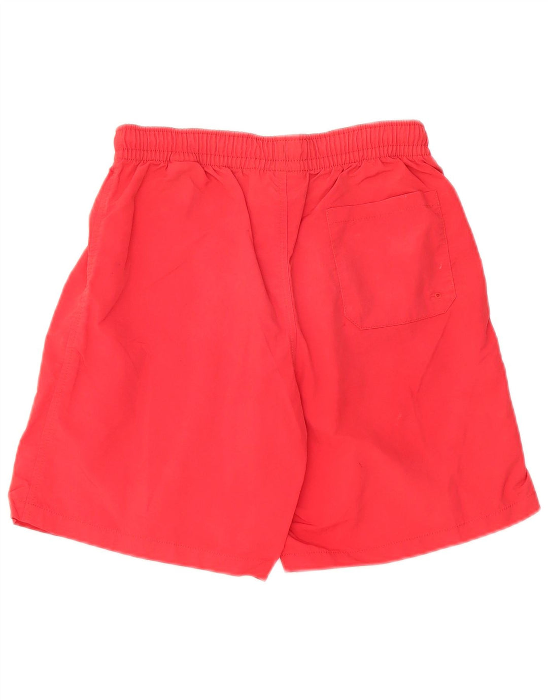 Pantaloni scurti de baie Lacoste pentru baieti 13-14 ani poliamida rosie