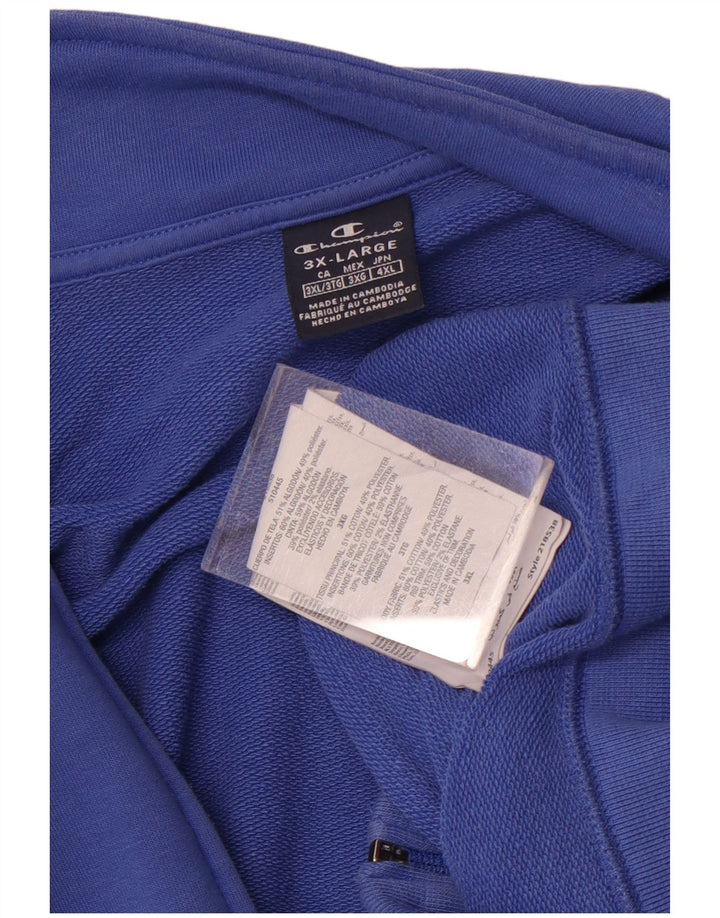 Jachetă pentru trening pentru bărbați Champion, 3XL, bumbac albastru