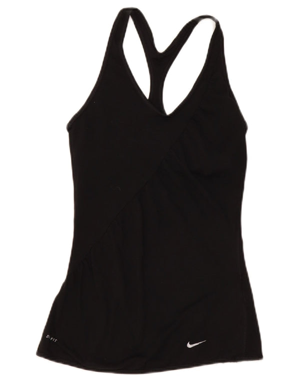 Vesta Nike Dri Fit pentru femei UK 8 Small Poliester negru