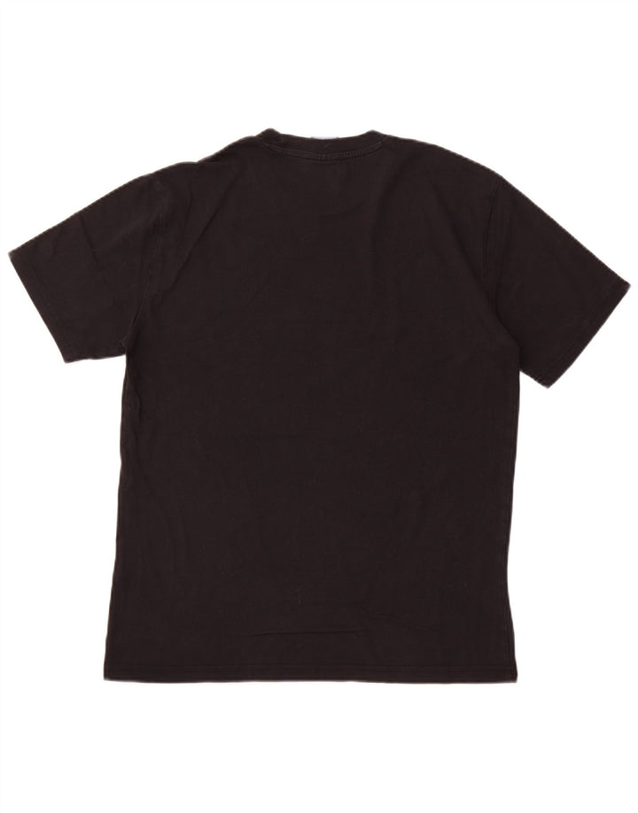 Tricou grafic pentru bărbați CHAMPION Top Mediu Negru