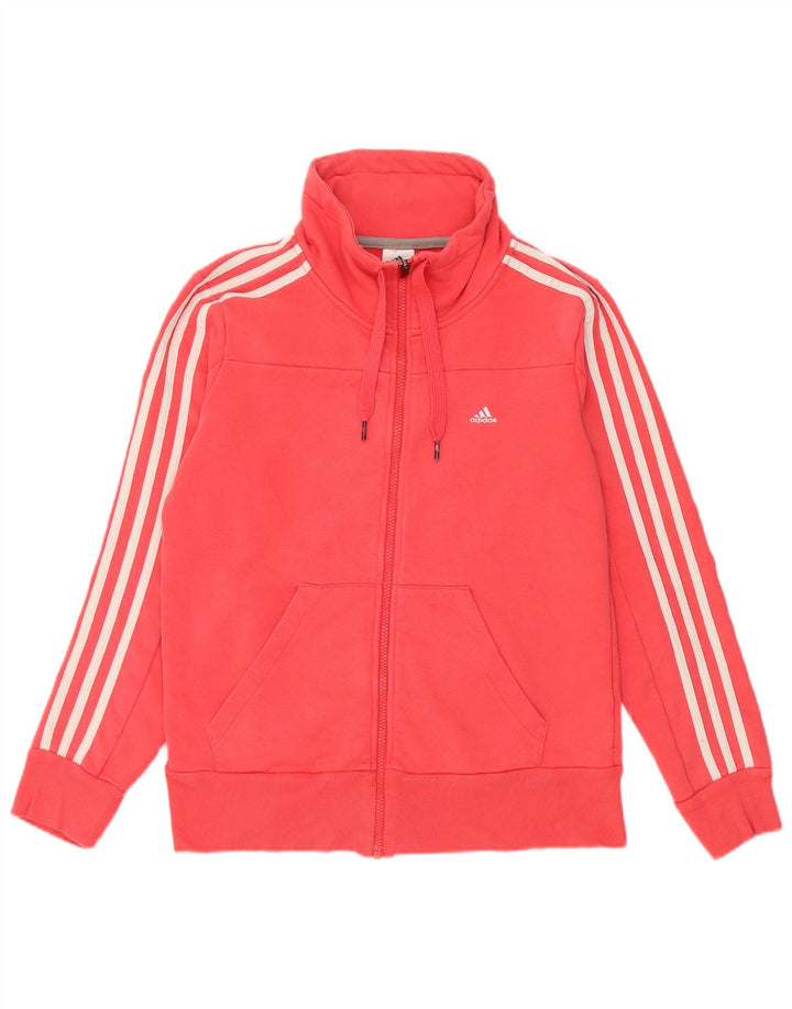 Jachetă pentru trening Climalite pentru femei Adidas UK 12/14 Medium Red