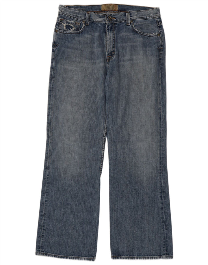 Blugi BKE Tyler Bootcut pentru bărbați W33 L32 Bumbac albastru