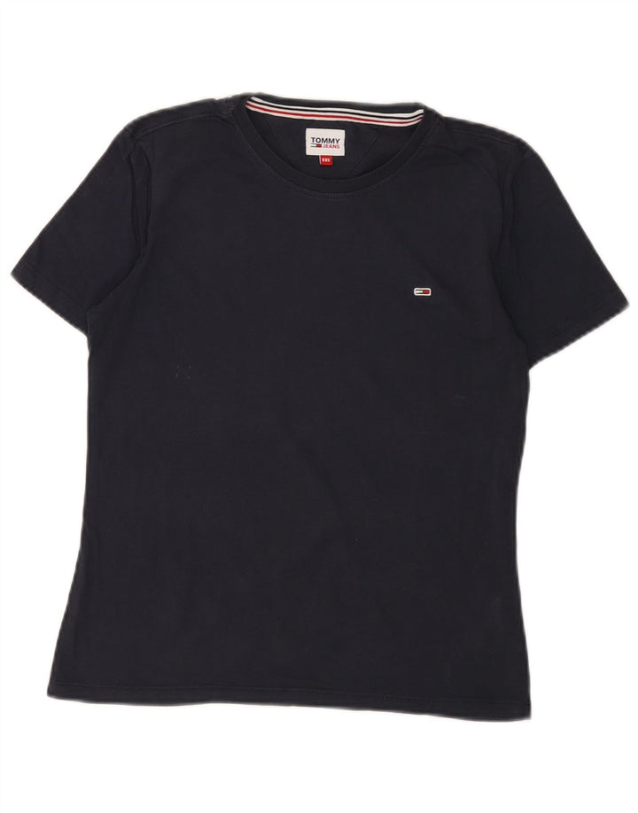 TOMMY HILFIGER Tricou pentru femei Top UK 2 2XS Bumbac bleumarin