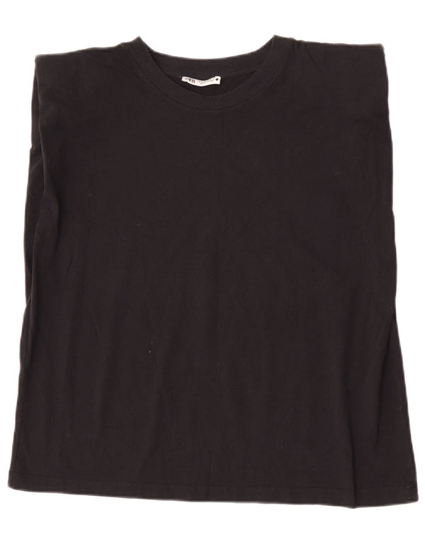 Vestă pentru femei Zara UK 14 Medium Negru