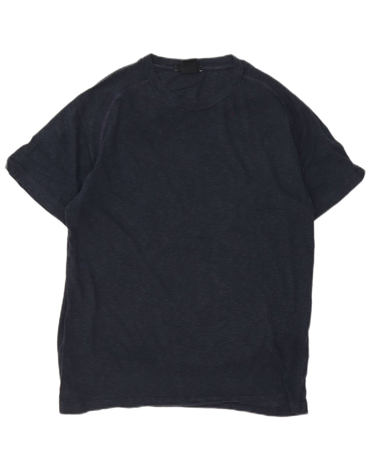 Tricou Colmar pentru bărbați, cu croiala normală, top mediu, albastru marin, bumbac cu pete