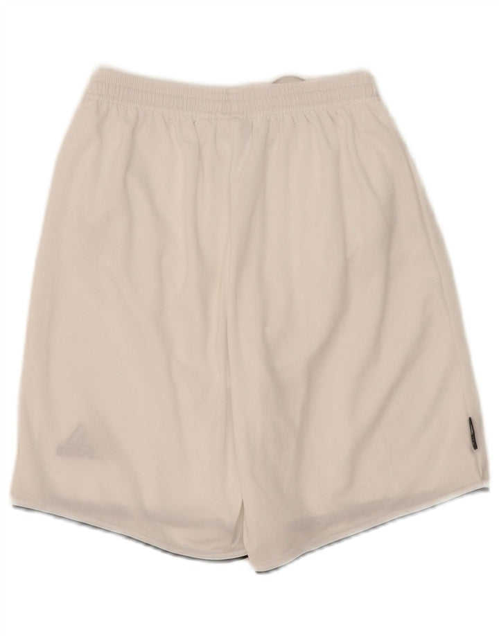 Pantaloni scurți sport pentru bărbați Adidas Mic, alb, poliester Sport