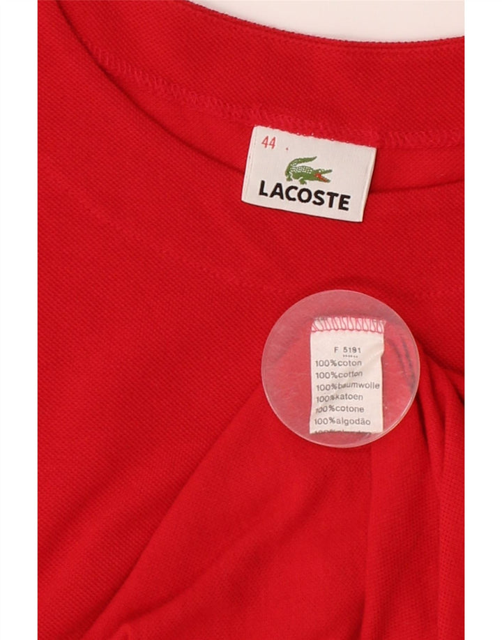 Tricou pentru femei LACOSTE Top Mărimea 44 Mare Roșu