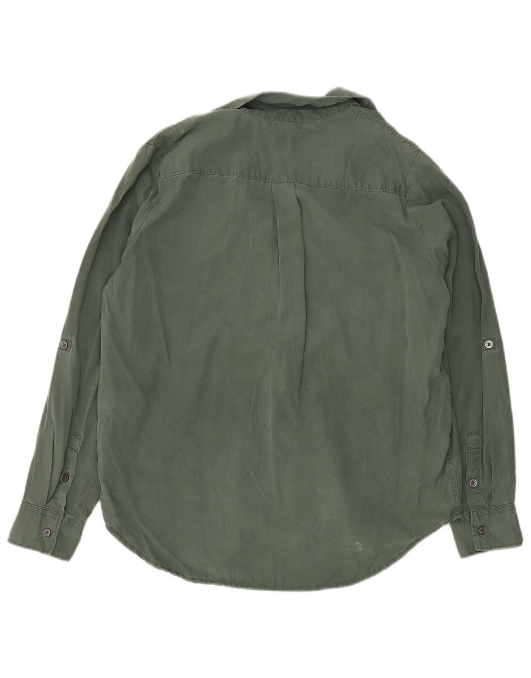 Cămașă LEVI'S pentru femei UK 14 Medium Green Lyocell
