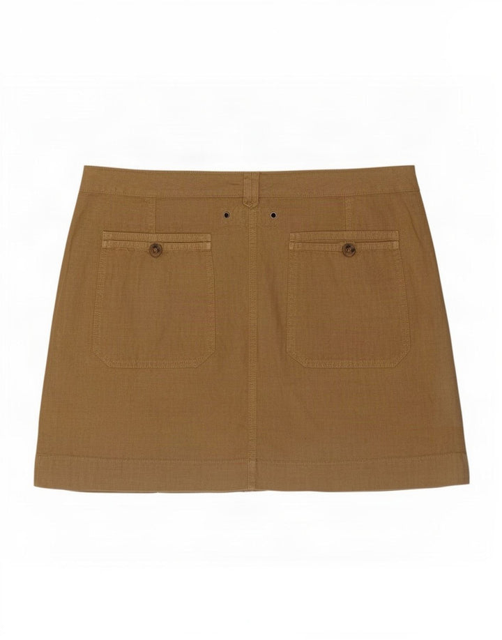 Fusta Mini Massimo Dutti Femei Medium W30 Bej